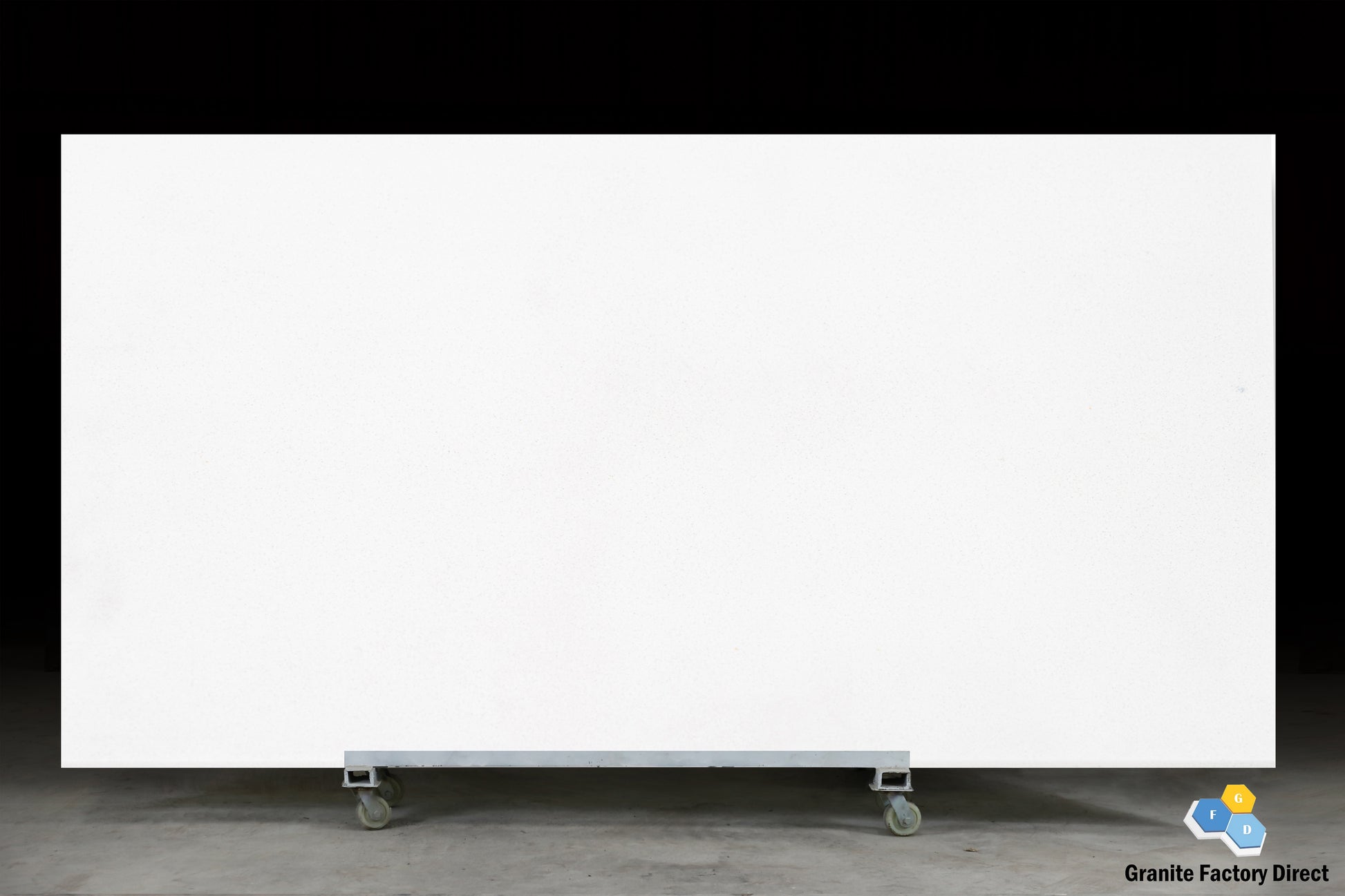 Pure White Quartz Countertop, Island, and Slab Granite Factory Direct